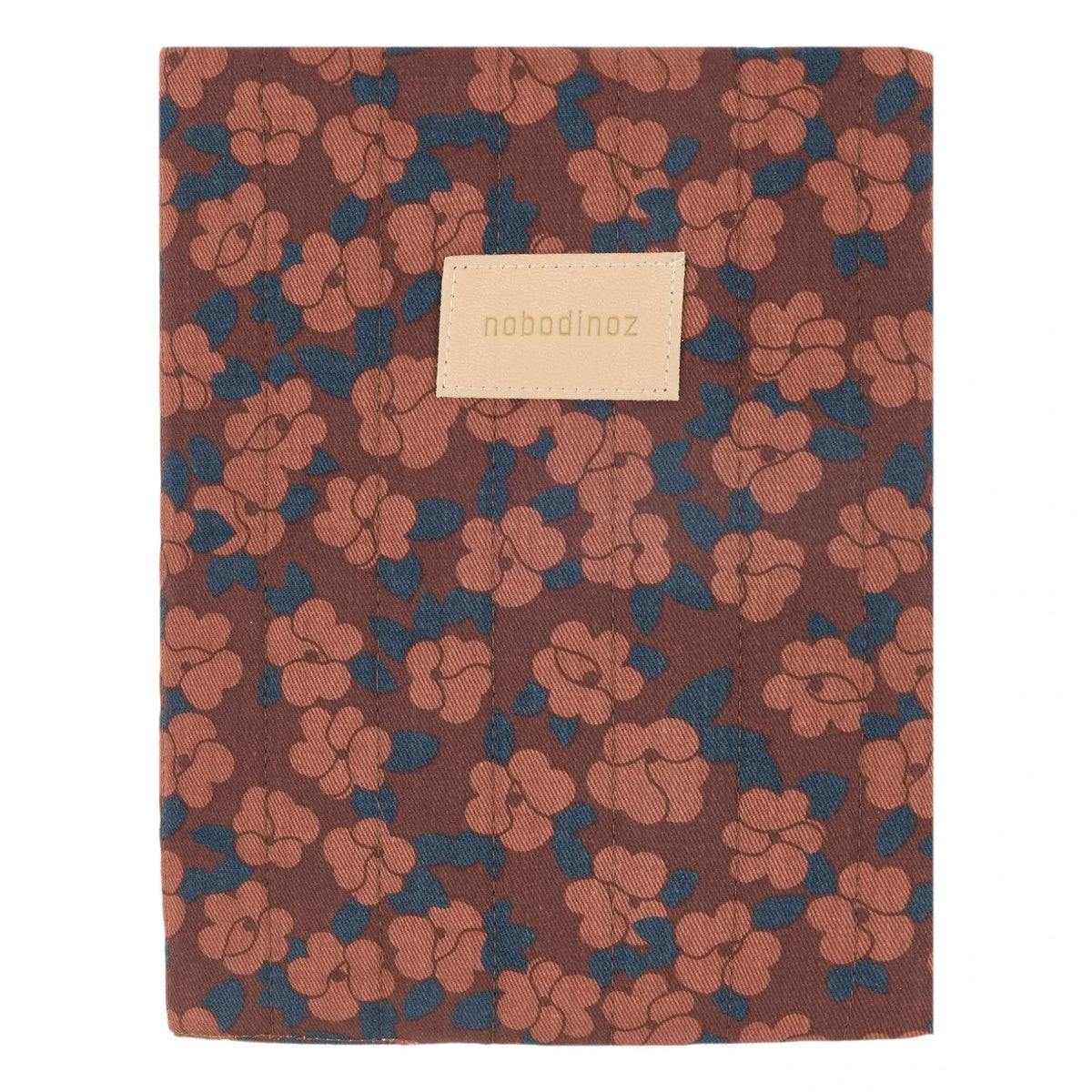 Nobodinoz - Health Book Cover Hyde Park Burgundy Poppies | Brick Red