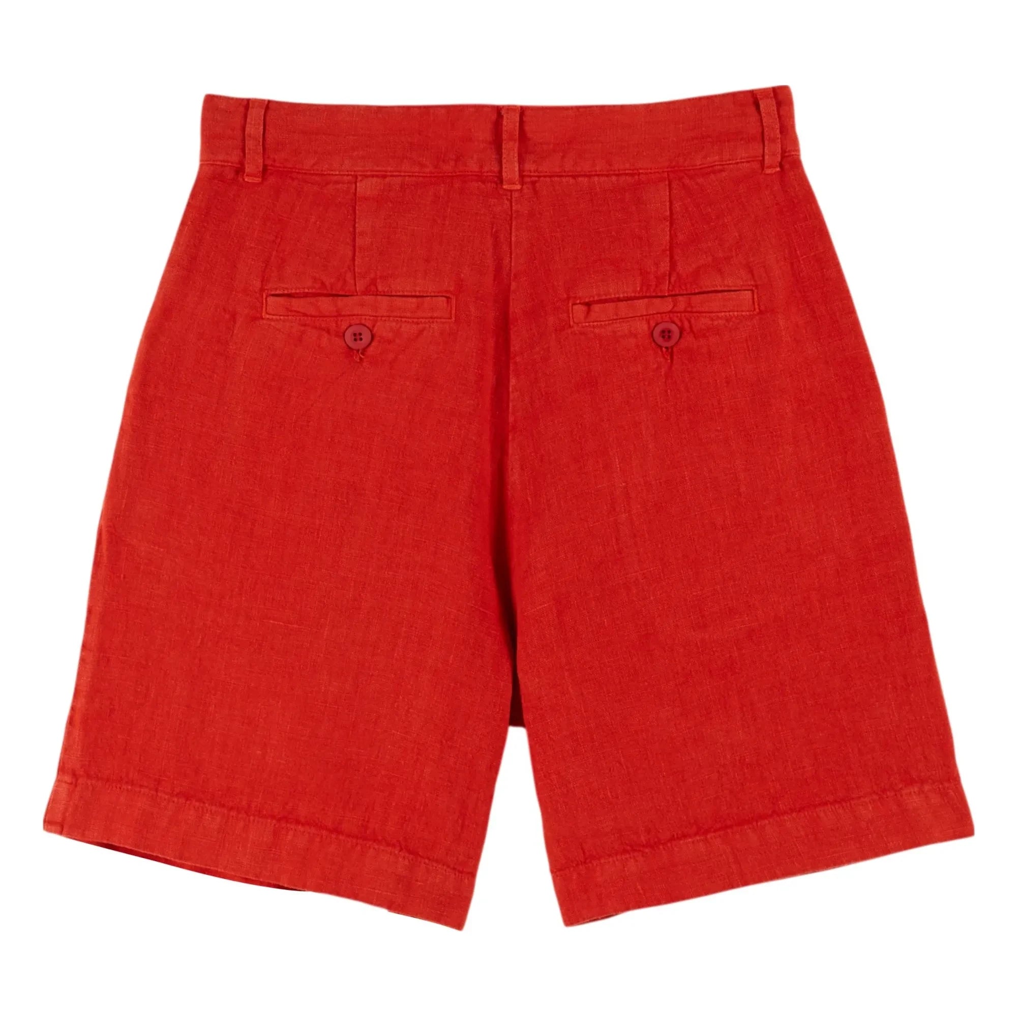 Emile et Ida - Darius Linen Shorts | Poppy