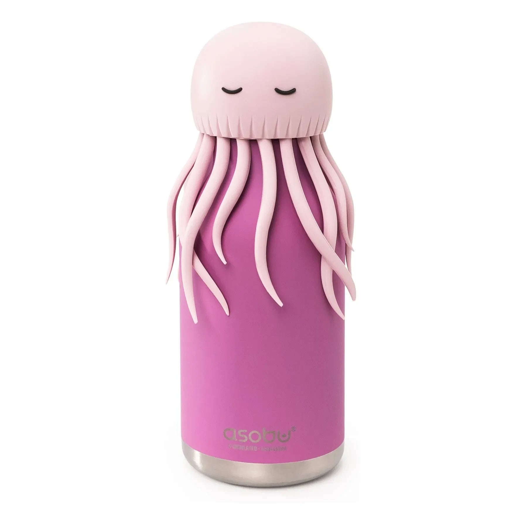 Asobu - Octopus Stainless Steel Water Bottle | Pink