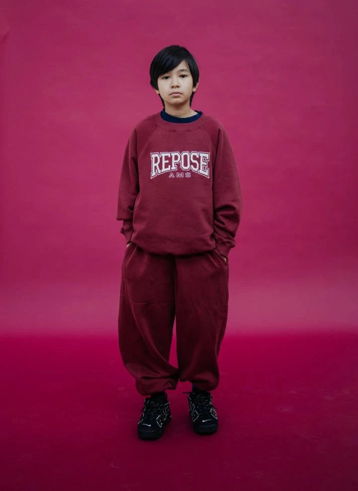Repose AMS - Organic Cotton Jogger | Burgundy