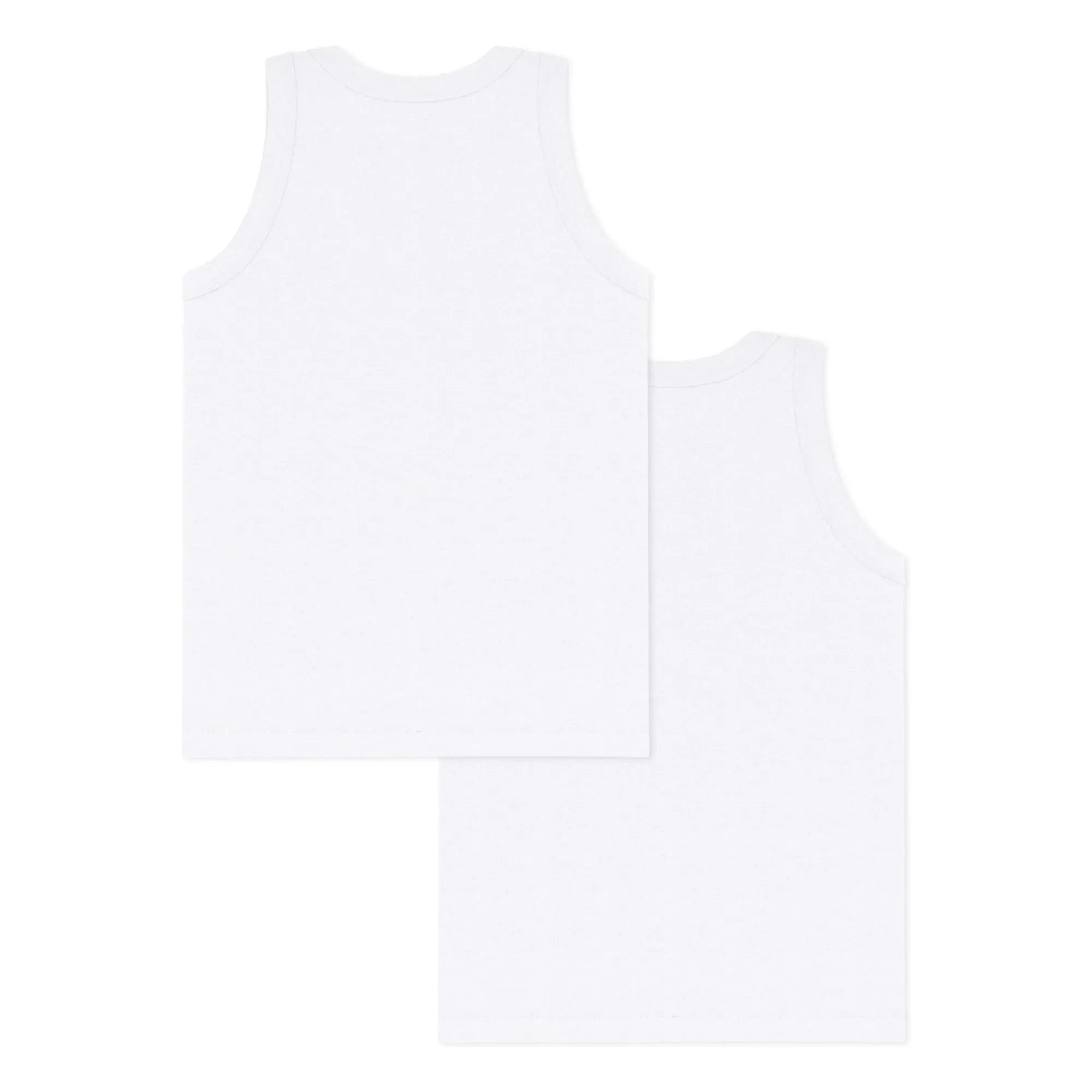 Petit Bateau - Pack of 2 Tank Tops | White