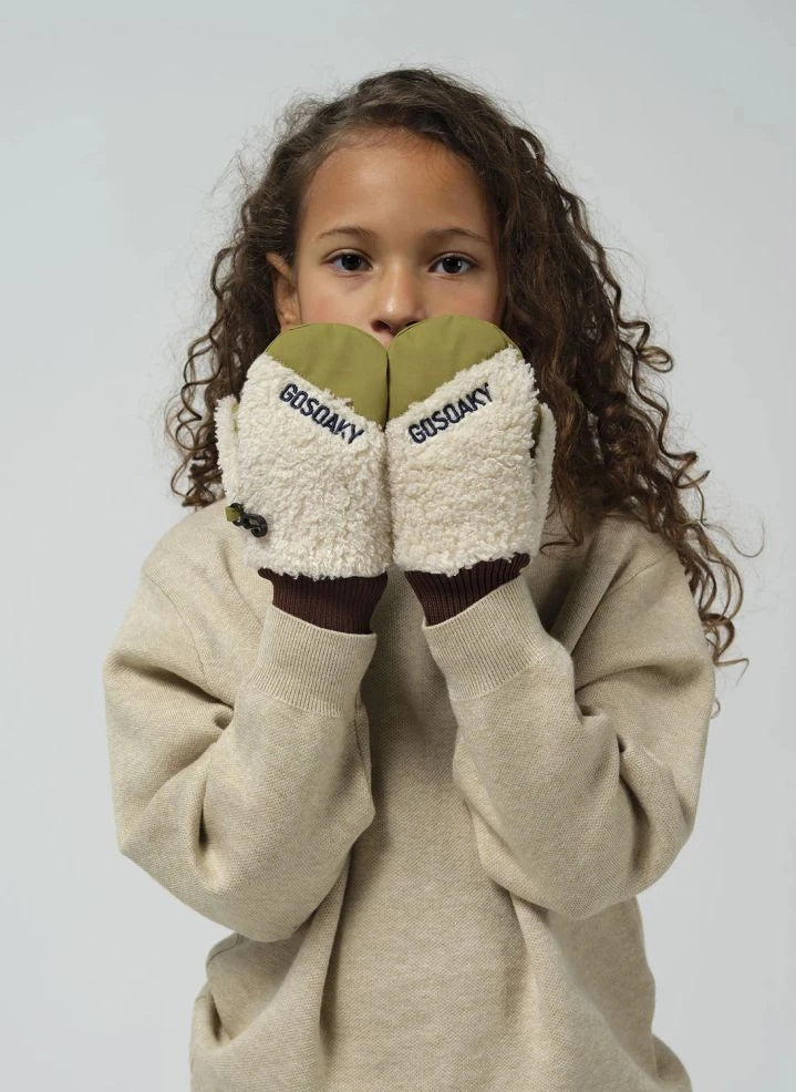 Gosoaky - Donkey Work Fleece Gloves | Brown
