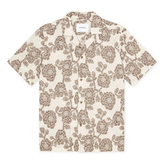 Les Deux - Lesley Knitted Short Sleeve Shirt | Cream