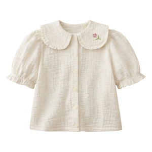 Lililotte - Paloma Blues Organic Cotton Gazlı Beige | Ekru