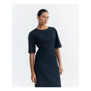 Thinking Mu - Kina Organic Cotton Dress | Blue