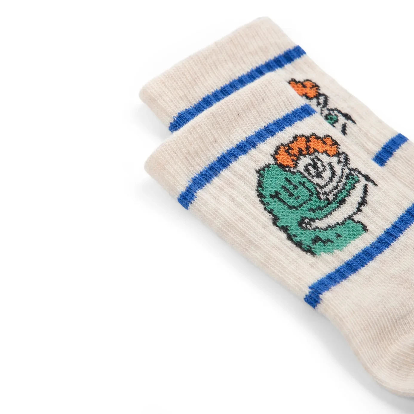 Bobo Choses - Organic Cotton Monster Socks | Ecru