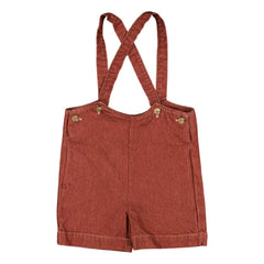 Loir - Octave Denim Jumpsuit | Terracotta