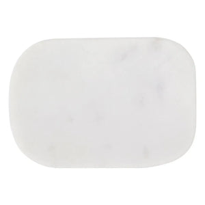 Madam Stoltz - Marble Soap Dish | White
