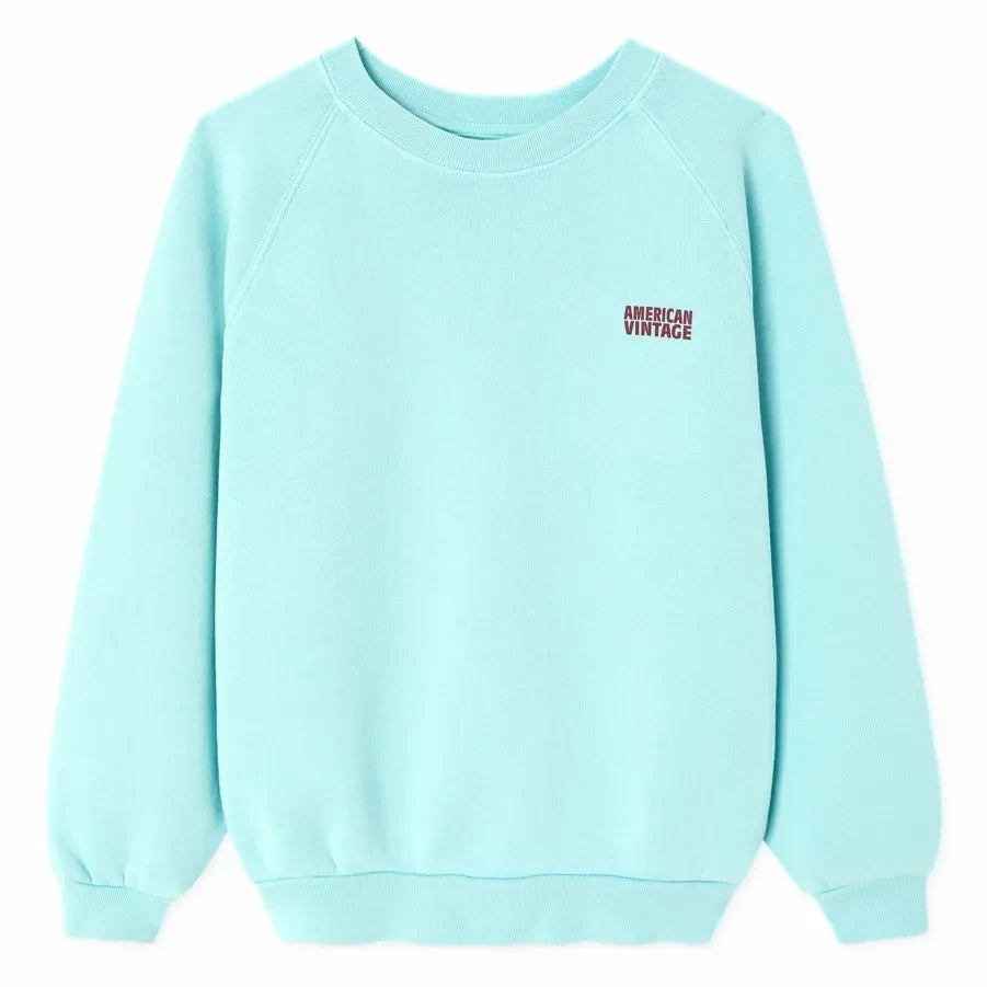 American Vintage - Izubird Sweatshirt | Açık mavi