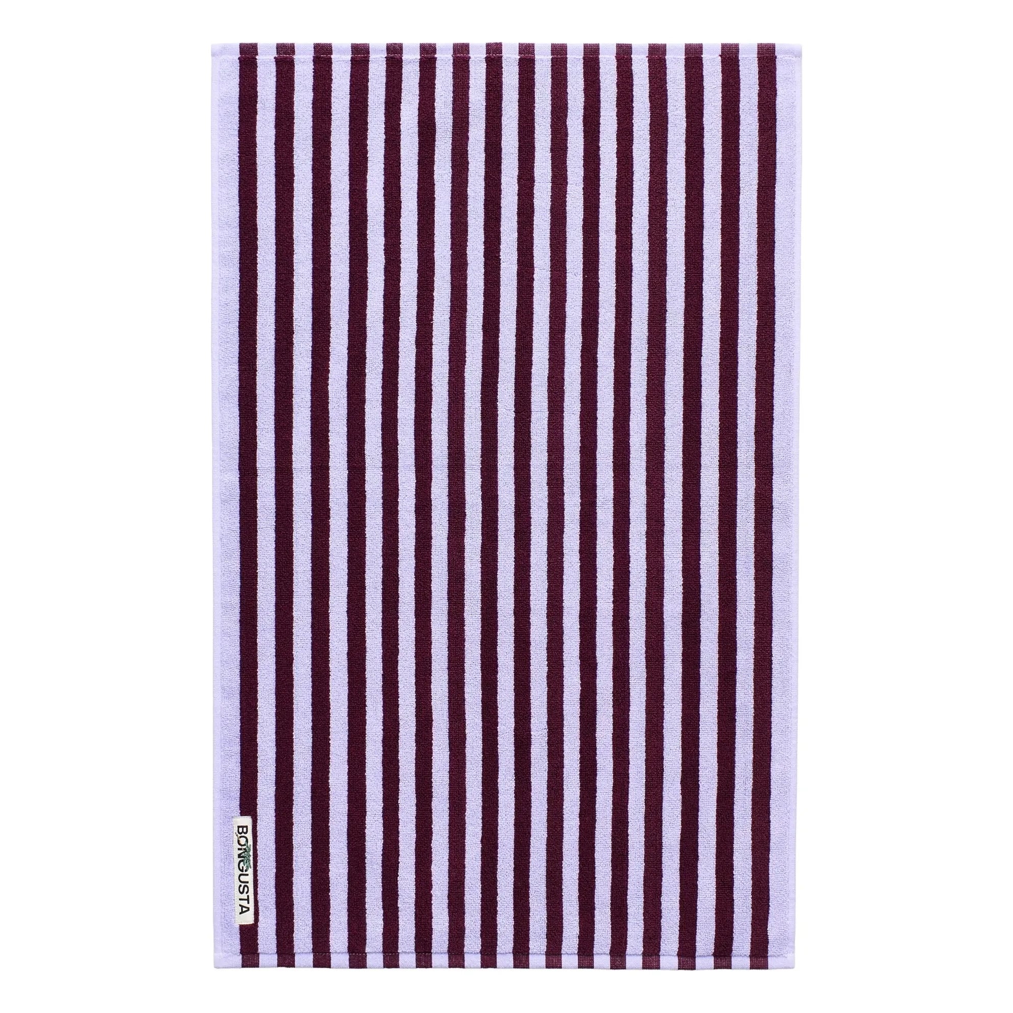 Bongusta - Naram Bathroom Mat | Burgundy