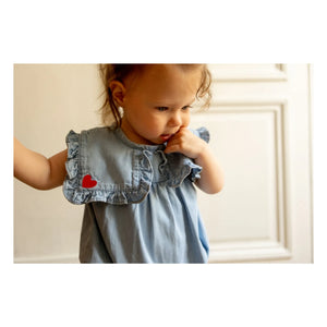 Louis Louise - Celesta Chambray tulum | Açık Mavi