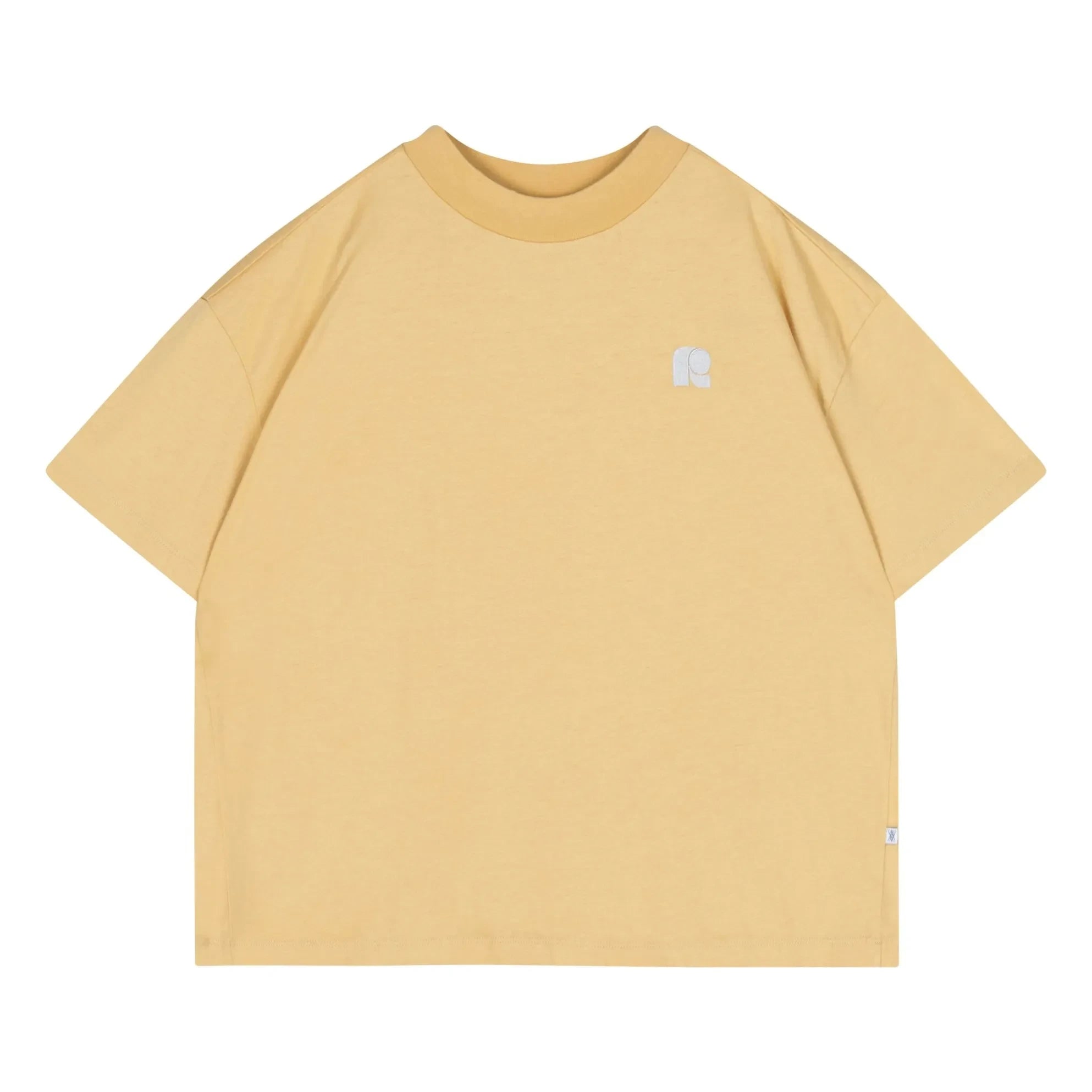 Repose AMS - Square Cut R Organic Cotton T-Shirt | Yellow