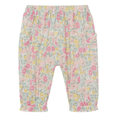 Tartine et Chocolat - Liberty Ruffled Pants | Yellow