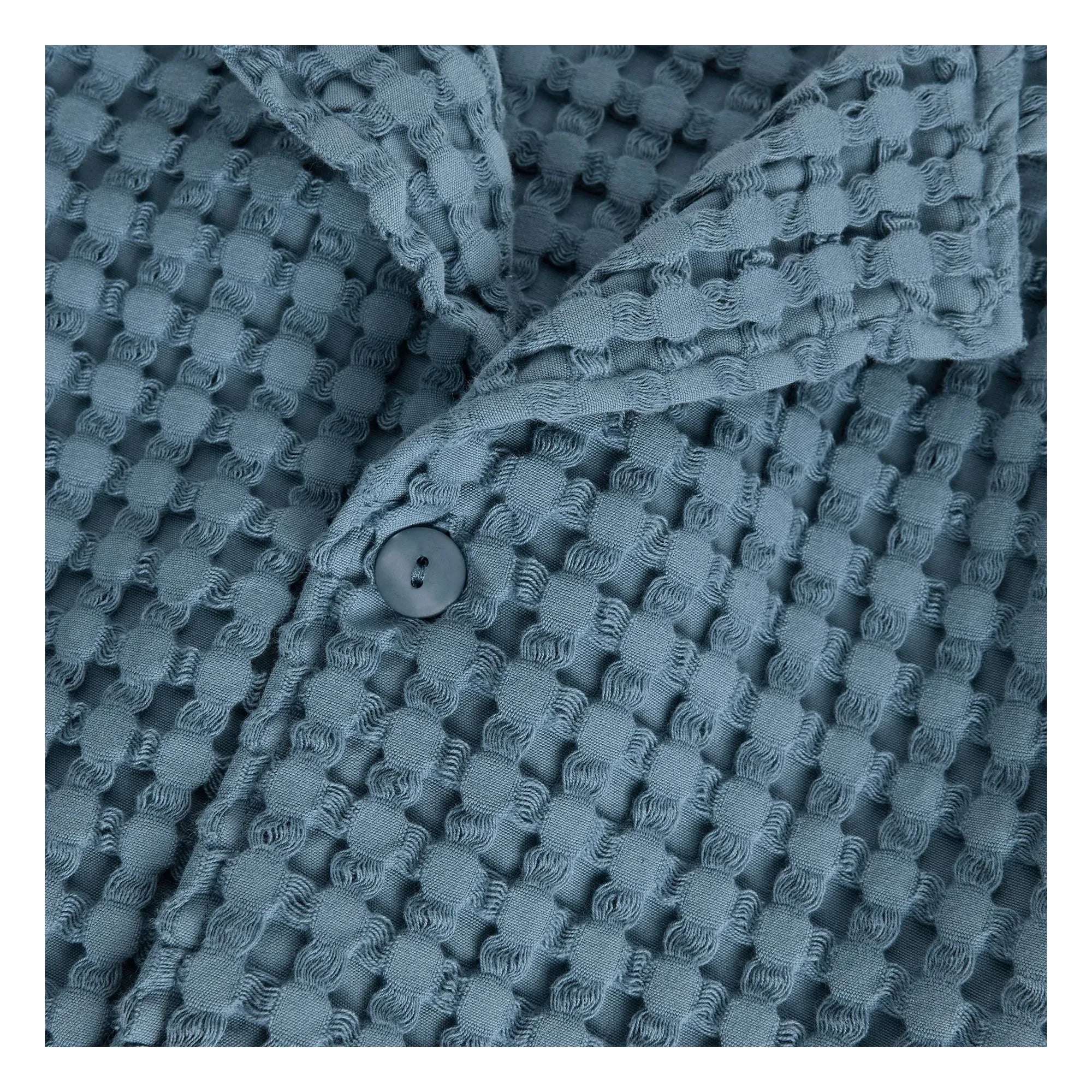 OAS - Coronet Cuba Waffle Shirt | Blue