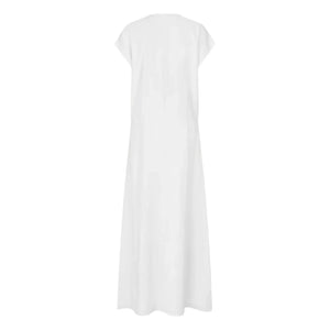 Samsoe Samsoe - Sadaphne Linen Dress | White