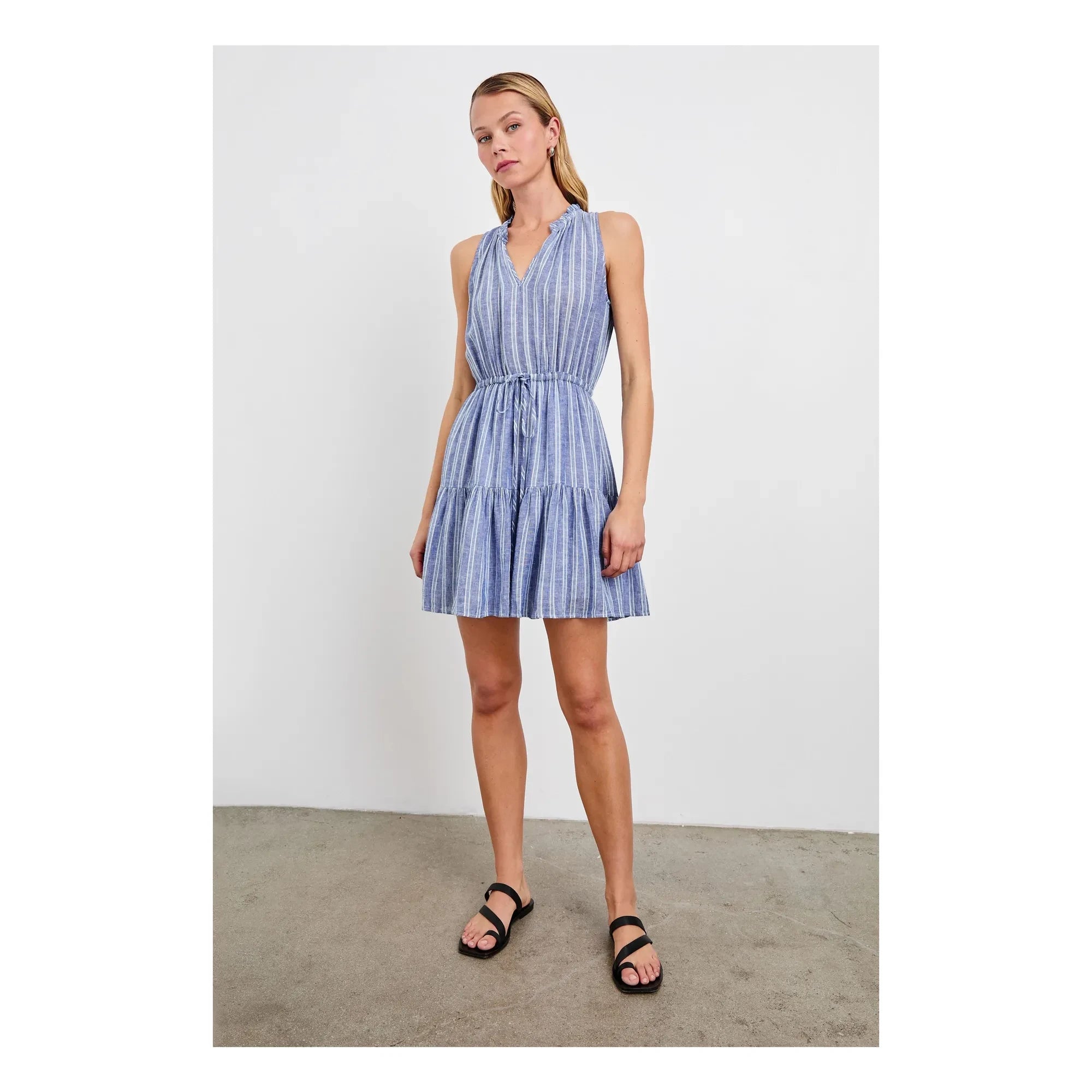 Rails - Albany Lake View Striped Dress | Blue