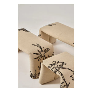 Nanimarquina - Folded Flowers bank, Estudi Manel Molina | Bej