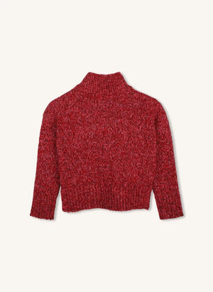 Zadig & Voltaire - Voltaire Buttoned Sweater | Raspberry Red