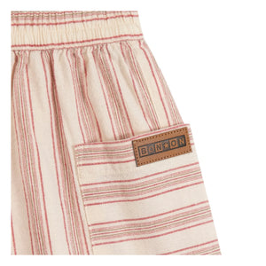 Bonton - Striped Lois Shorts | Cream