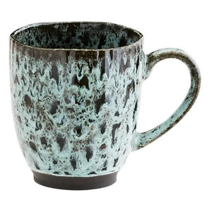 Madam Stoltz - Stoneware Mug | Indigo Blue