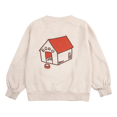 Bobo Choses - Niche Sweat Organik Pamuk | Beyaz