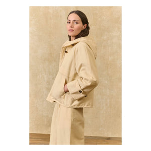 Louise Misha - Bertille Linen & Cotton Jacket | Ivory