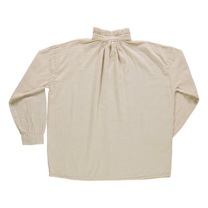 Poudre Organic - Rosier Double Cotton Gauze Blouse - Women's Collection | Ecru