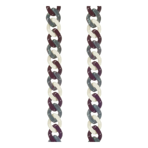 LaCoqueFrançaise - Gia 120 cm Long Chain | Burgundy