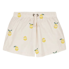 Studio Bohème - Chico Organic Cotton Swimsuit Shorts | Ecru