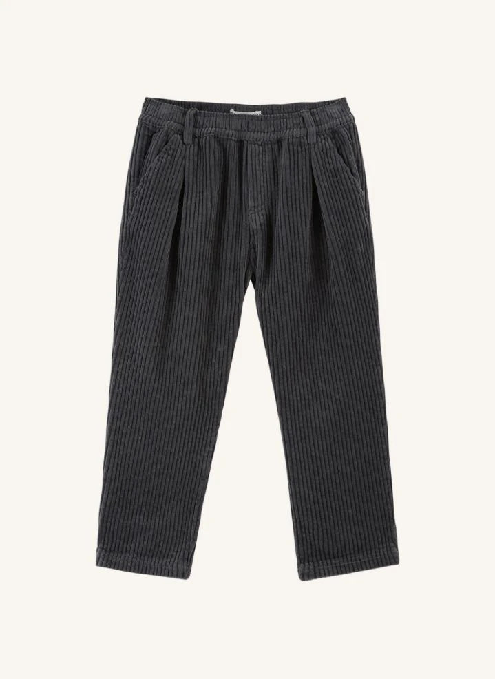 Emile et Ida - Corduroy Trousers | Charcoal Grey