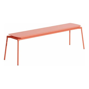 Petite friture - Weekend bench without backrest | Coral