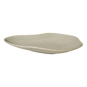 Broste Copenhagen - Limfjord Ceramic Plate | Light Gray