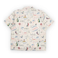 the new society - Clove Bateaux Cotton BCI Shirt | Ecru