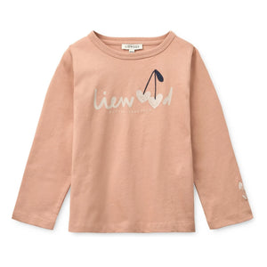 Liewood - Apia T-Shirt Hearts Organic Cotton | Pink