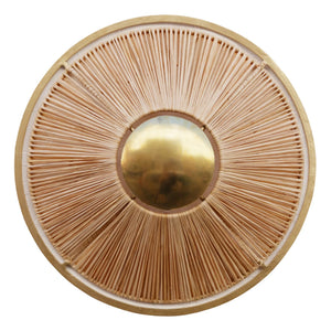Honoré - Rattan Wall Lamp Shade