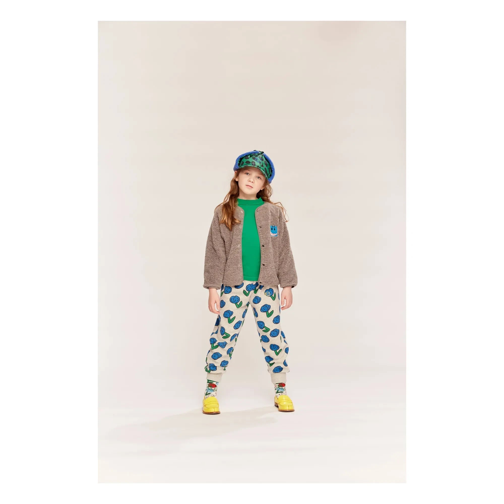 Wynken - Jogger Dancing Dahlia | Gray Melange