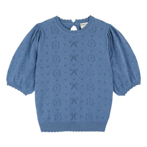 Emile et Ida - Organic Cotton Threaded Textured Sweater | Nuage