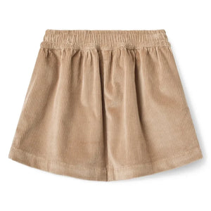 Copenhagen Colors - Organic Cotton Corduroy Skirt | Beige