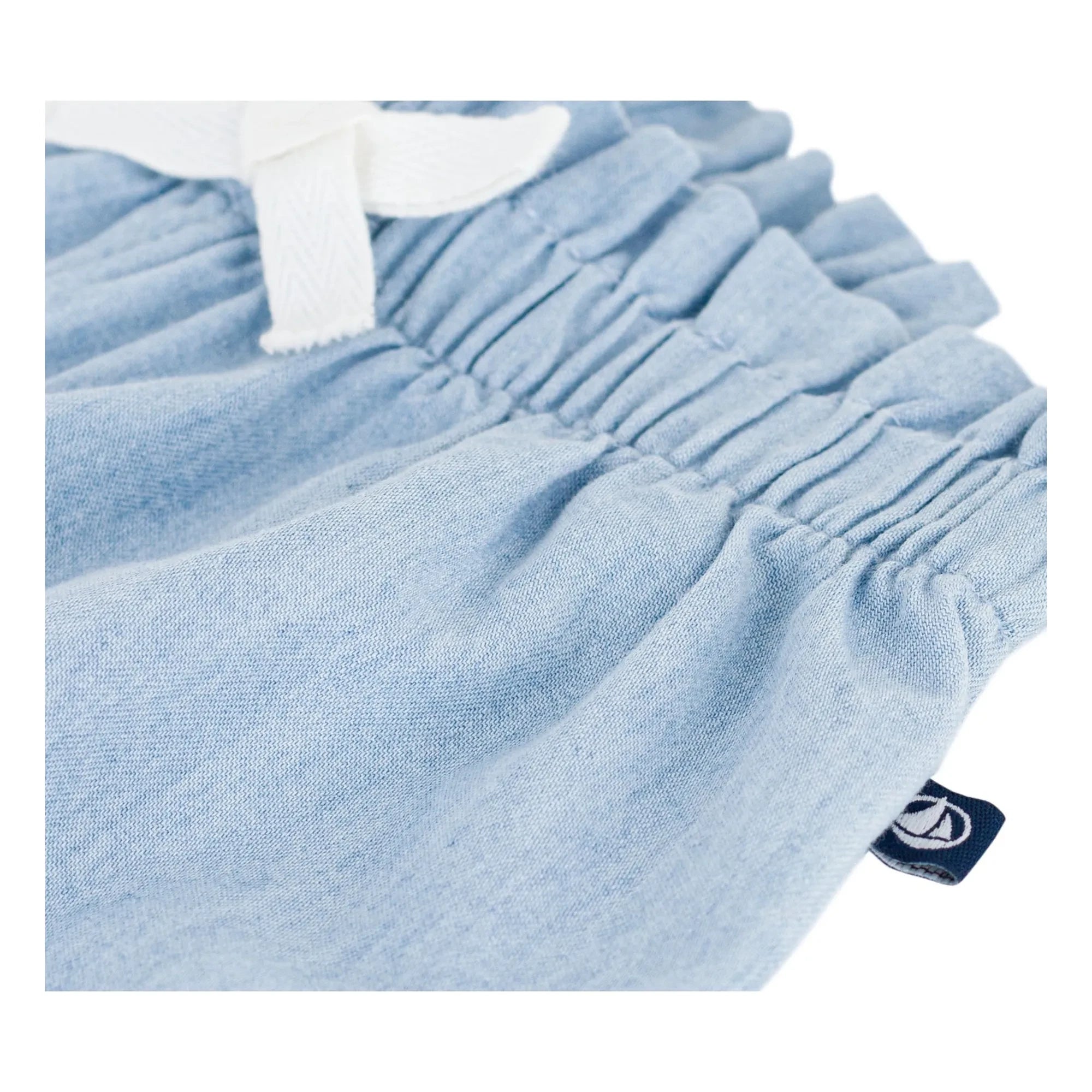 Petit Bateau - Keten pantolon | Açık Mavi