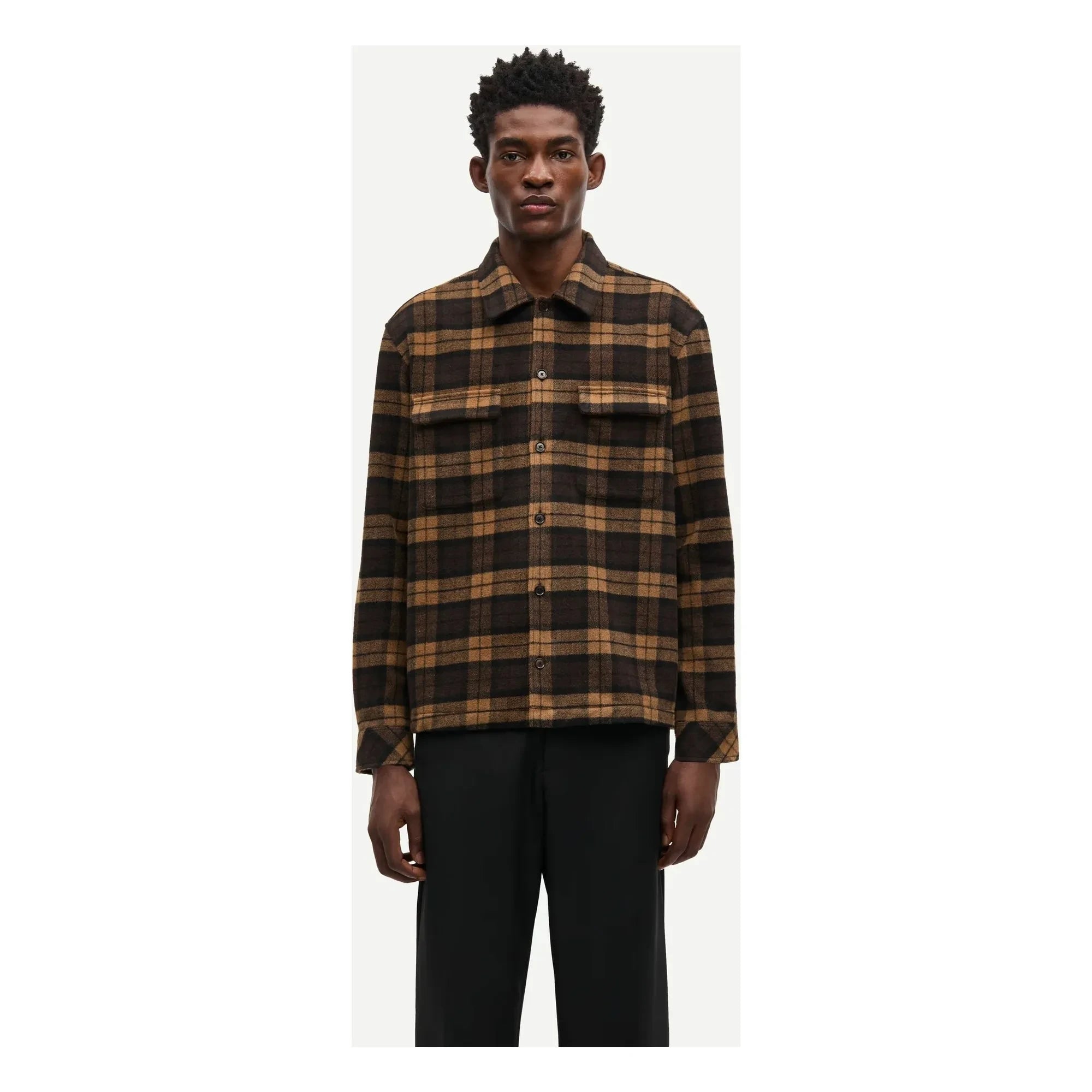 Samsoe Samsoe - Sacastor overshirt | Kahverengi