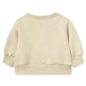 Tinycottons - Organik Pamuk Teddy Bear Sweatshirt | Krem