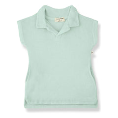 1+ in the family - Valldemosa Terry Dress | Almond green