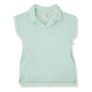 1+ in the family - Valldemosa Terry Dress | Almond green