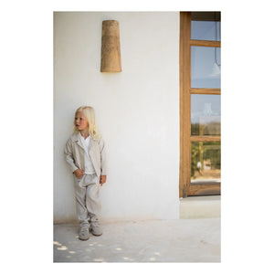 1+ in the family - Perratallada Linen Shirt | Beige