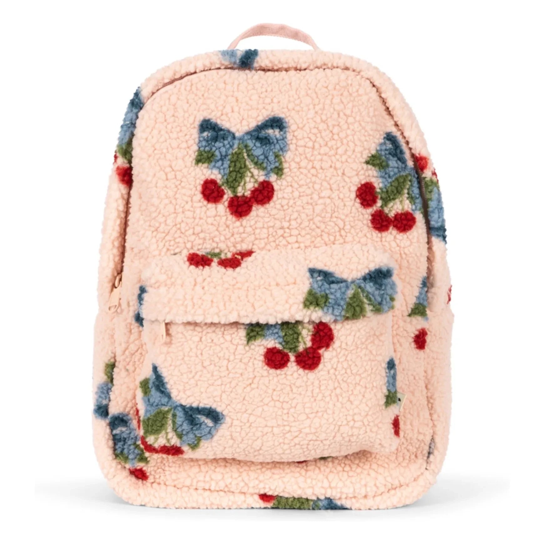 Konges Sløjd - Backpack Sherpa Jody Cherries Recycled Fiber | Pink