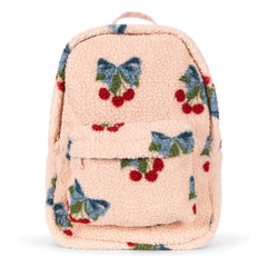 Konges Sløjd - Backpack Sherpa Jody Cherries Recycled Fiber | Pink
