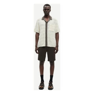 Samsoe Samsoe - Sapercy Short Sleeve Knit Shirt | White