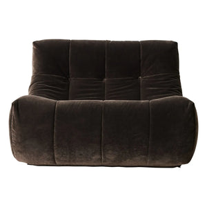 HKliving - Lazy Lounge Chair | Brown