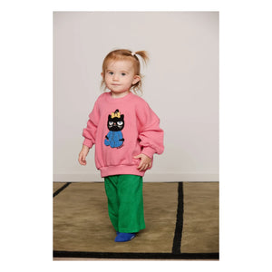 Mini Rodini - Organic cotton terry Ping Pong joggers | Green