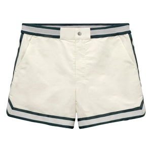 Ché Studios - Baller Swim Shorts | White - Cream